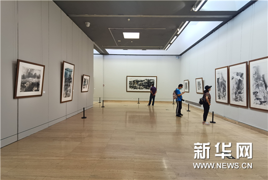 “三界之外·王金岭大写意水墨艺术展”在中国美术馆开展
