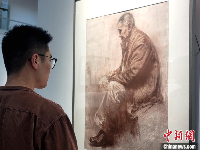 中国素描艺术研究展在西安展出